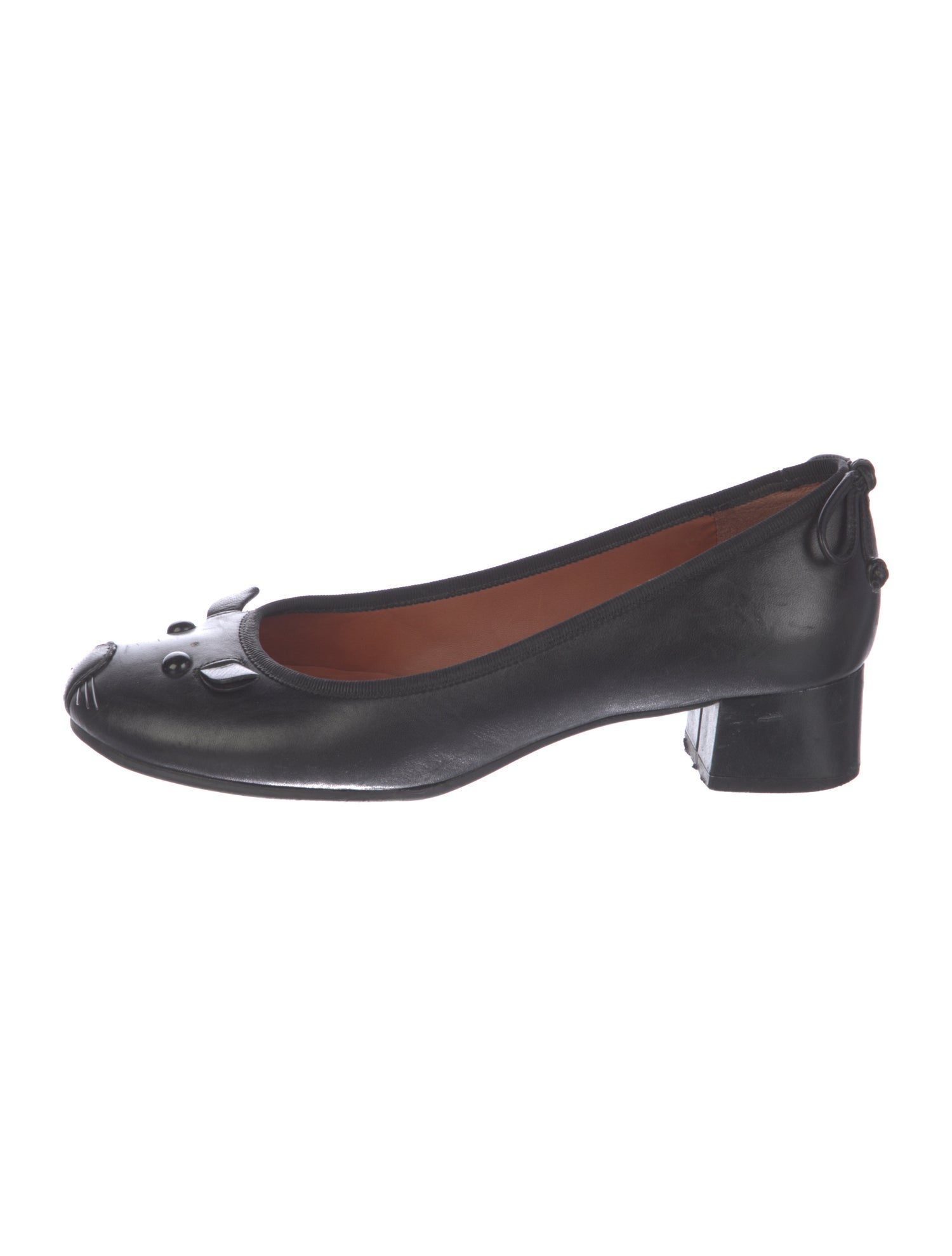 Marc by Marc Jacobs Leather Bow Accents Pumps